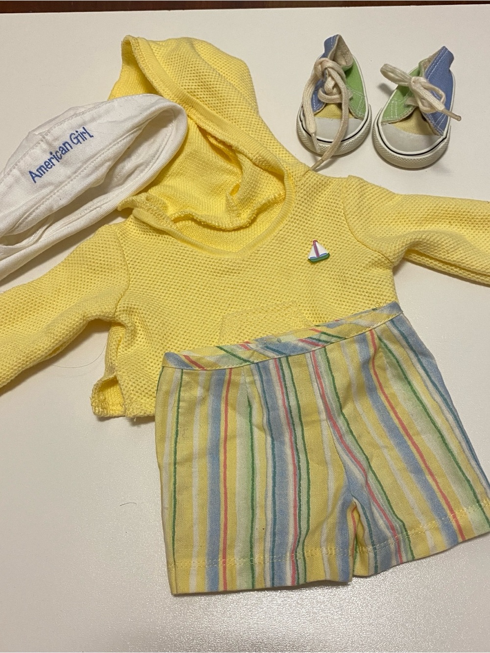 American Girl of Today Doll Pleasant Company Dockside Outfit COMPLETE With Shoes